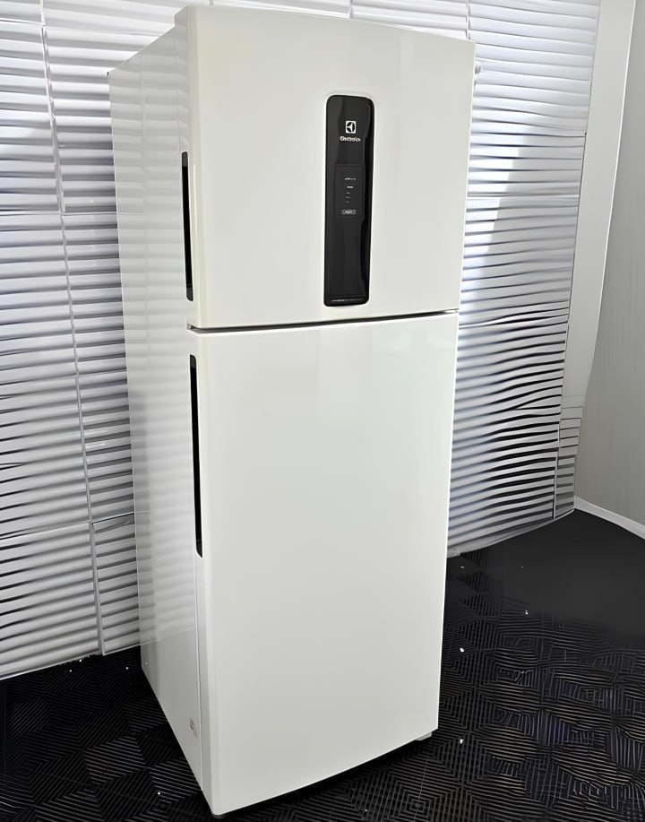 Geladeira Electrolux Frost Free Inverter 410L Efficient com AutoSense Duplex Branca (IF46)