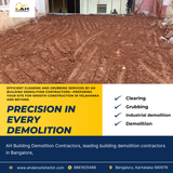 Just wrapped up a site demolition at a commercial property in Malleswaram.