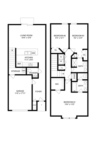 Cortona South Tampa 2D FP Verona Townhomes UNIT B.png