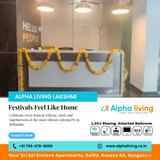 Festivals are always a special time at our co-living PG in Bellandur.