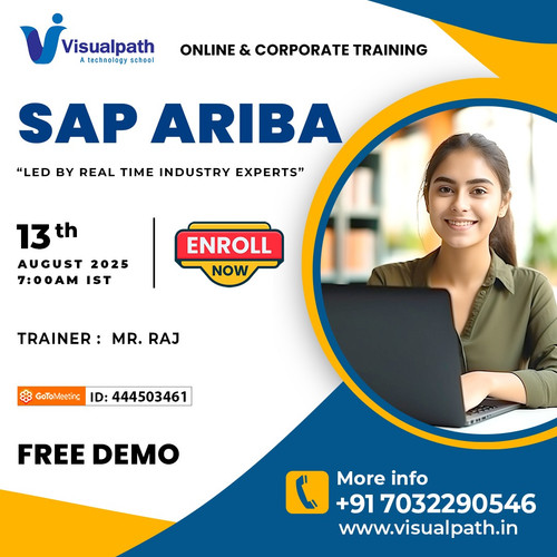 Free SAP Ariba Demo on 13 Aug 2025 by Visualpath Online Training.jpg