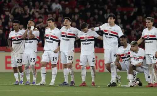 São Paulo é eliminado nos pênaltis após expulsão na Copa do Brasil
