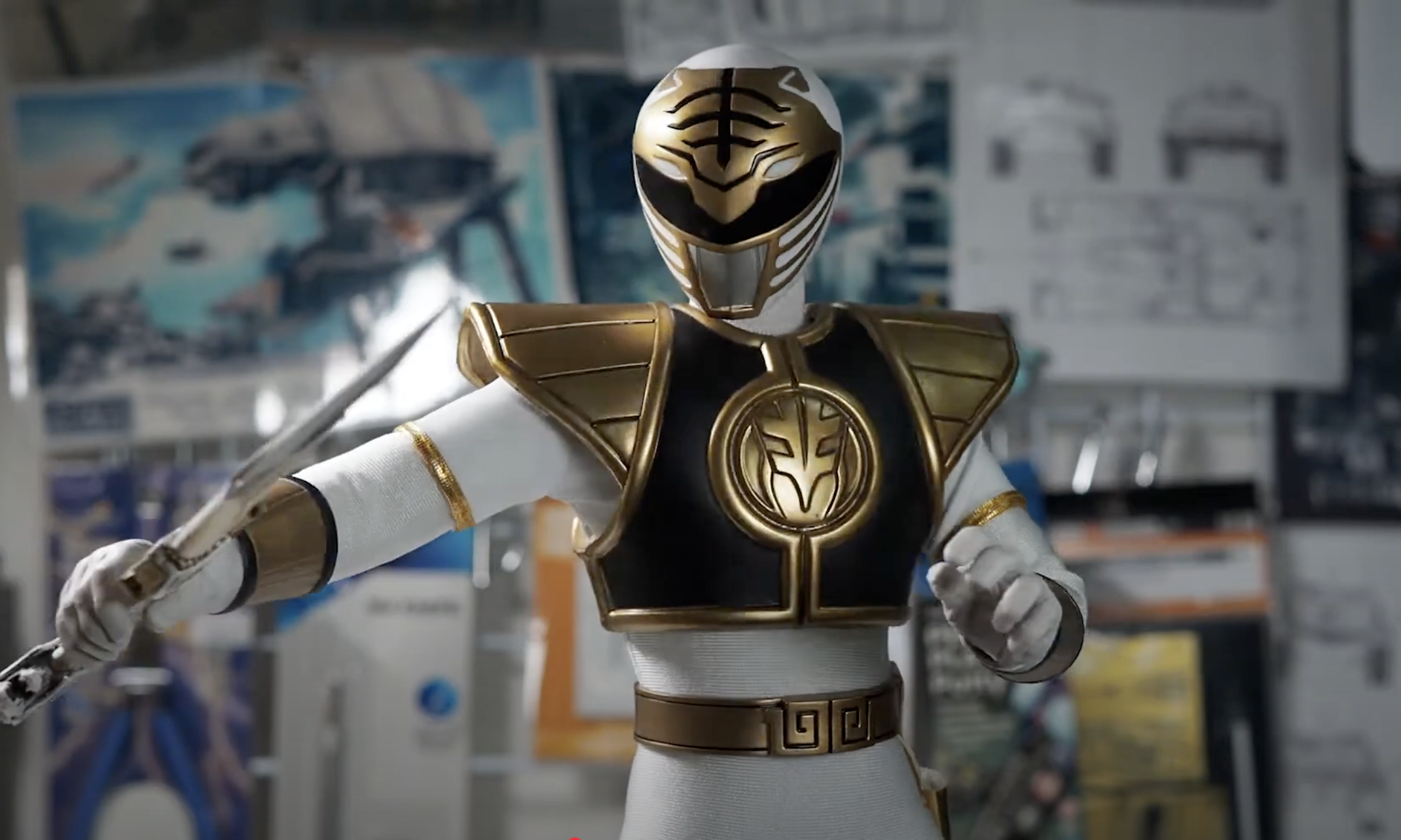Ace Toyz Super Hero Series White Hero (Power Rangers White Ranger) 1/6 Scale Unboxing & Review