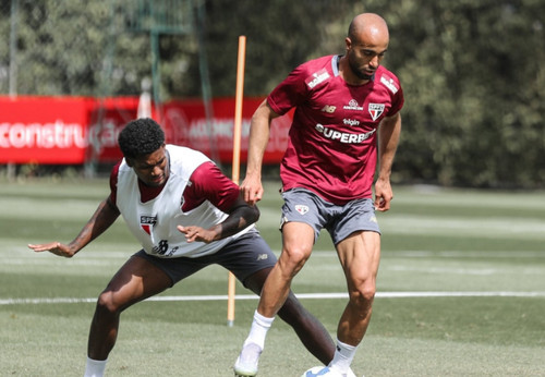 Lucas sem restrições: reforço confirmadíssimo do São Paulo contra o Vitória