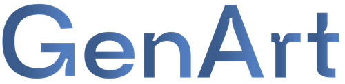 GenArt Logo - Free and Fastest AI Image Generator