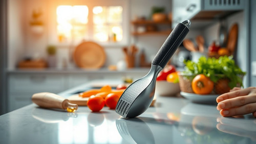 uma fotografia profissional destaca um utenslio de cozinha inovador posicionado de maneira atraent.jpg