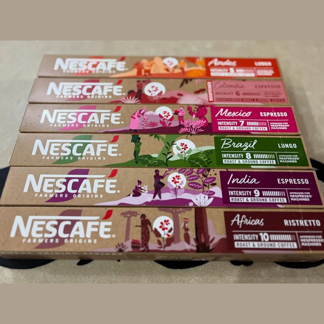 Café em Cápsula Compatível com Nespresso Nescafé Farmers Origins – 10 Cápsulas