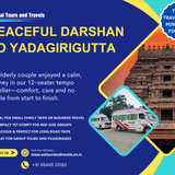 Today’s 12 seater trip to Yadagirigutta was all peace &amp; comfort.