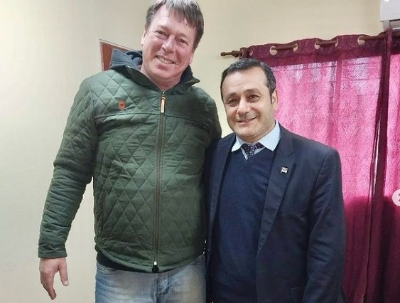 Ramón Gerega destacó la trayectoria de Oscar Herrera Ahuad y pidió darle una nueva oportunidad de gestión