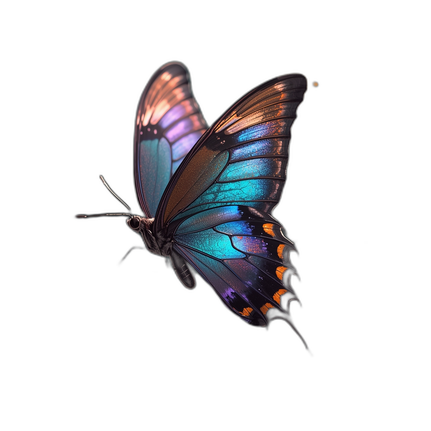 Right-to-left butterfly