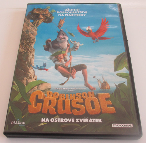 DVD Robinson Crusoe Na ostrově zvířátek LÍC.jpg