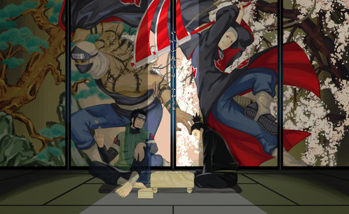  nara shikamaru hidan kakuzu and sarutobi asuma naruto and 1 more drawn by yi 199702090505 b3a911698.jpg