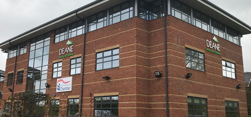 Three lamps and poster in room with brick wall interior background 3d rendering.jpg
