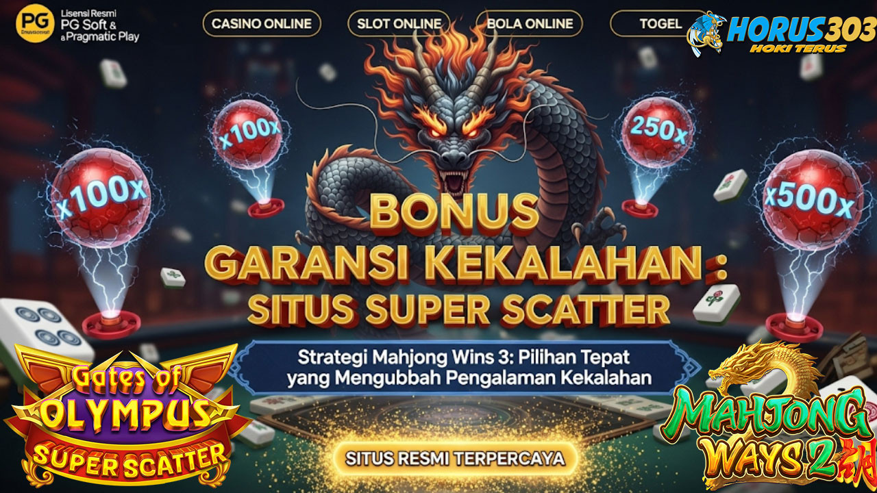 Strategi Mahjong Wins 3: Pilihan Tepat yang Mengubah Pengalaman Kekalahan
