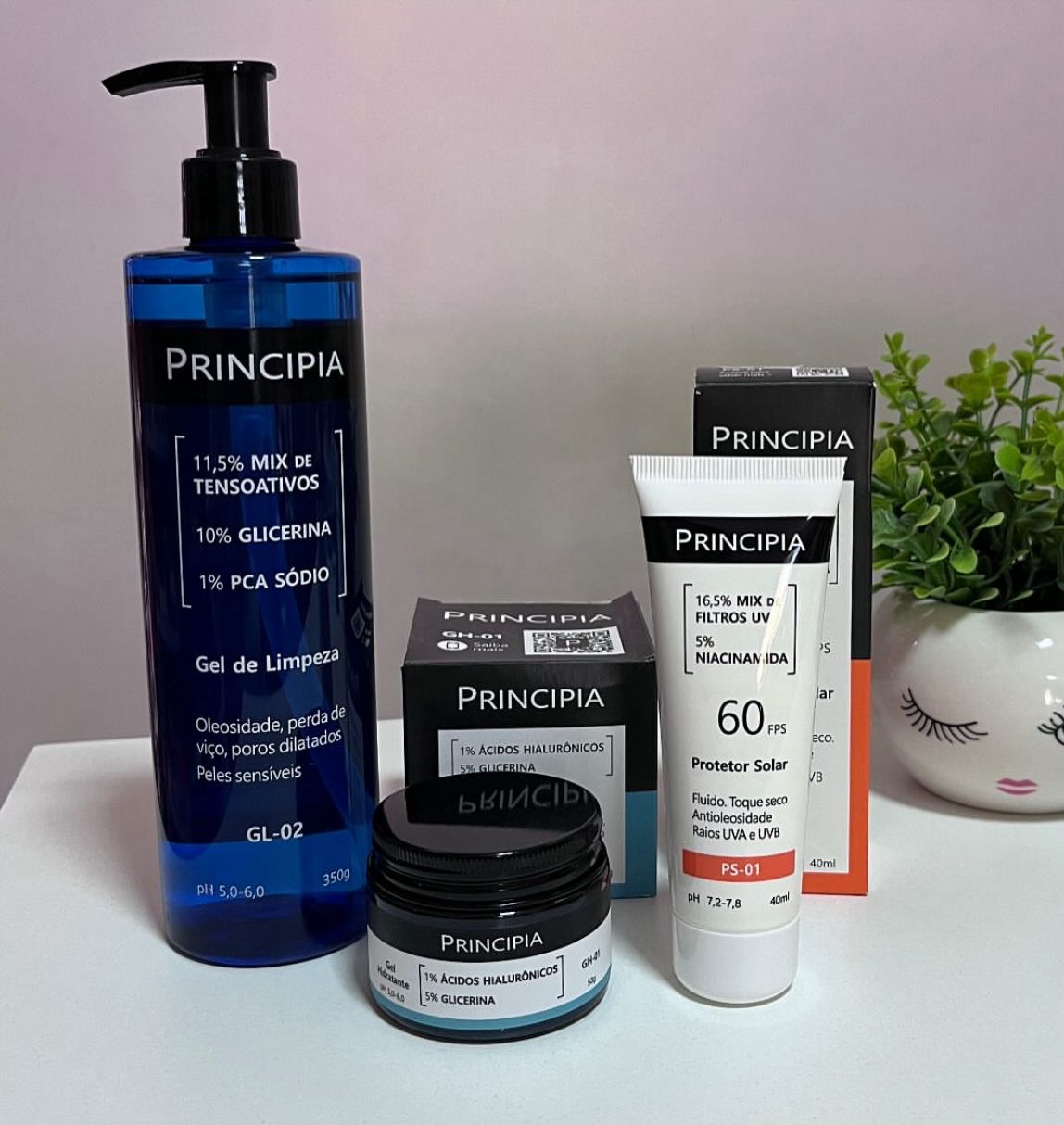 Principia Kit Completo Para Pele Sensível Com Fps 60