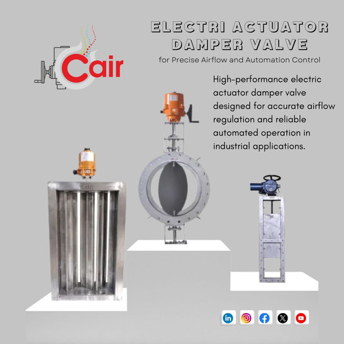Electric Actuator Damper Valve for Precise Airflow and Automation Control.jpg