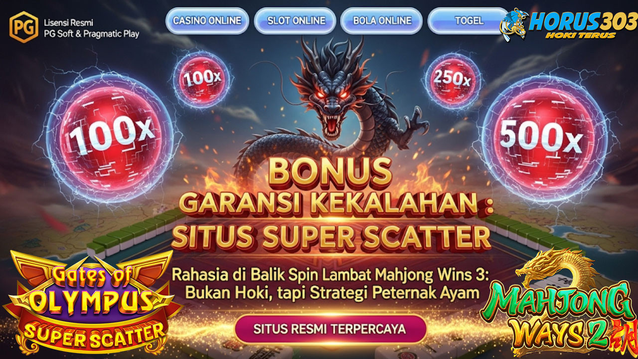 Rahasia di Balik Spin Lambat Mahjong Wins 3: Bukan Hoki, tapi Strategi Peternak Ayam