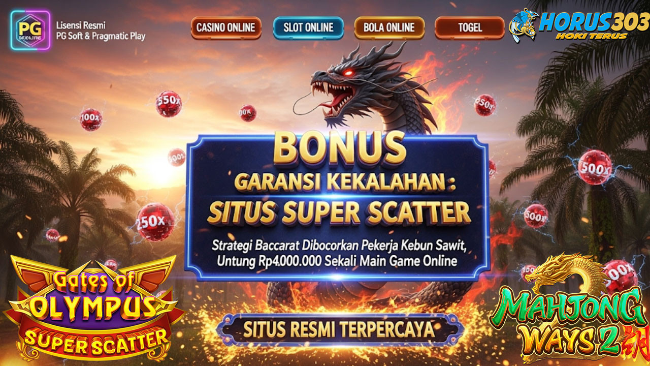 Strategi Baccarat Dibocorkan Pekerja Kebun Sawit, Untung Rp4.000.000 Sekali Main Game Online