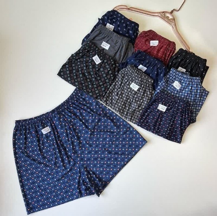 Kit 3 Samba Canção De Liganete Cueca Short Malha Fria Pijama