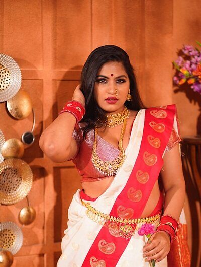 Anjali Gaud Red Bikini Shoot App Content Video