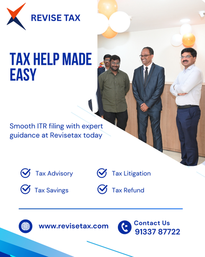 At Revisetax we provided full assistance to a Banjara Hills client, making income tax return filing