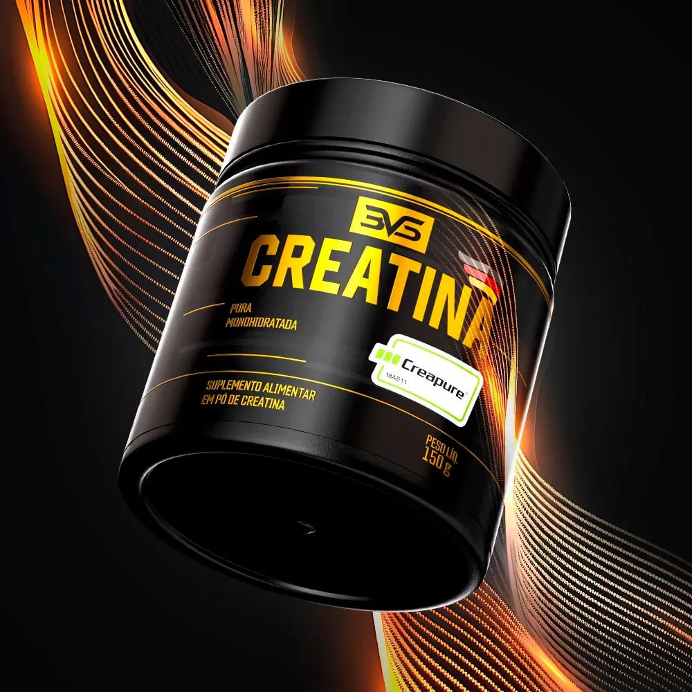 Creatina Creapure® 150g – 100% Pura Com Laudo – 3vs Nutrition