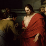 110797 creativity painting Doubting Thomas Jesus Christ classic art