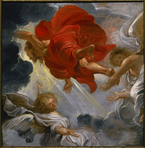 14. Christus hemelvaart Rubens modello.jpg