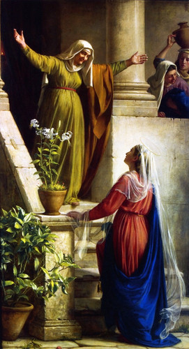 Visitation The Meeting of Mary and Elizabeth Carl Heinrich Bloch