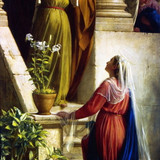 Visitation The Meeting of Mary and Elizabeth Carl Heinrich Bloch