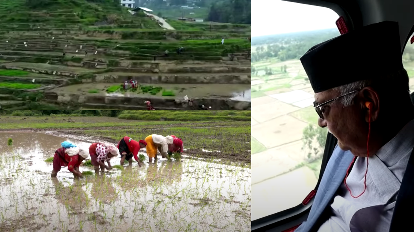 प्रधानमन्त्रीको मधेस भ्रमण : सुक्खा संकट दीर्घकालीन समाधानतर्फ सरकार