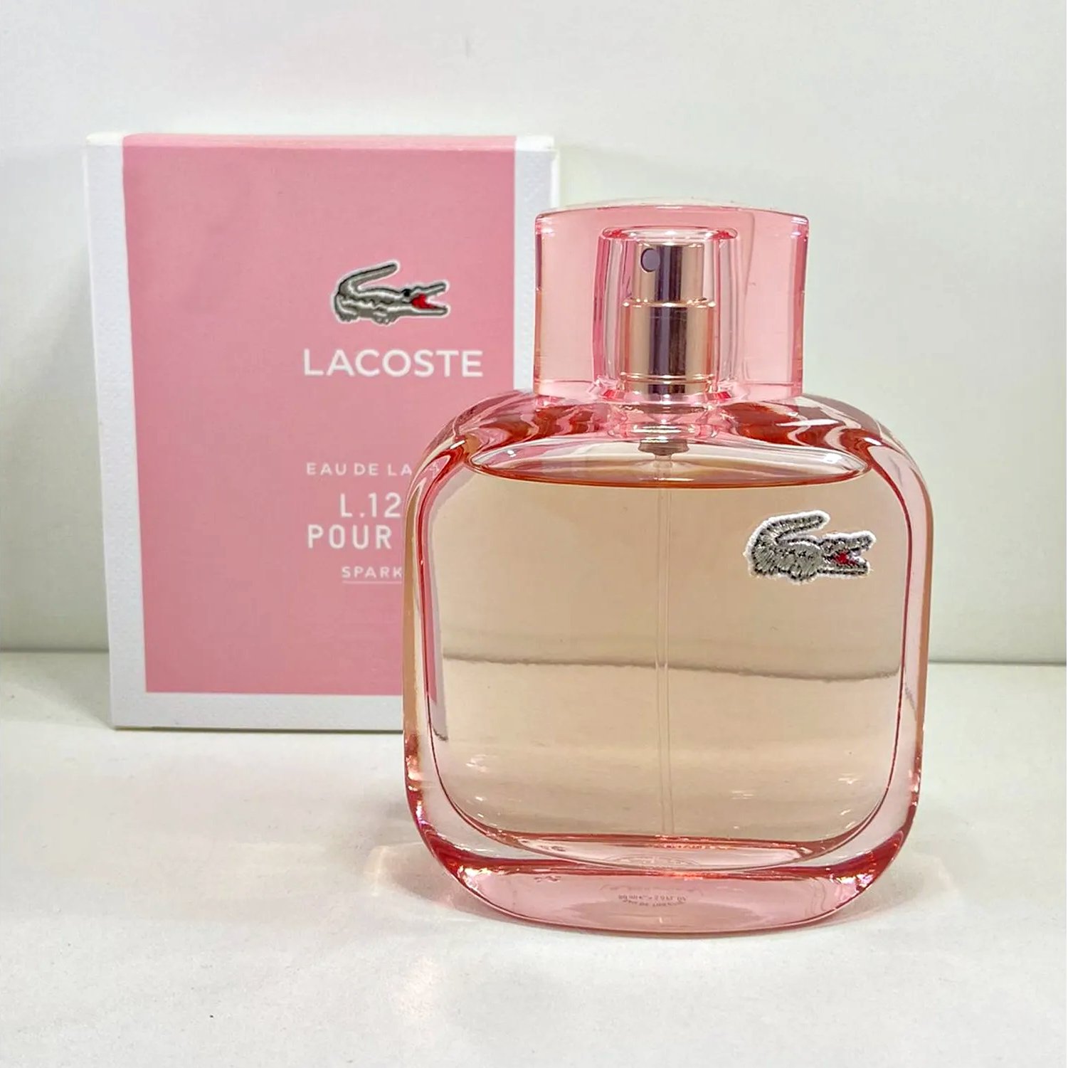 LACOSTE L1212 ROSE SPARKLING EDT 100ML