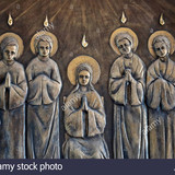 cistercian abbey of holy mary of phuc son the pentecost the holy spirit the apostles and virgin mary