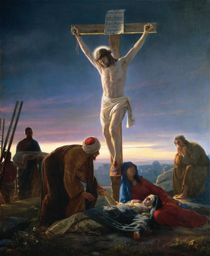 Christ at the Cross Cristo en la Cruz