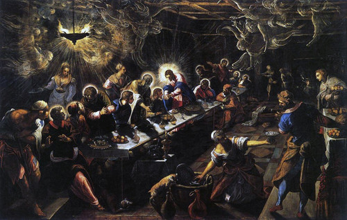 1200px Jacopo Tintoretto The Last Supper WGA22649