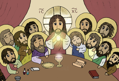 raphael joseph mary the insitution of the eucharist.jpg