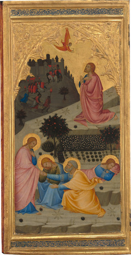 scenes from the passion of christ the agony in the garden [left panel] 2014.79.711.a.jpg