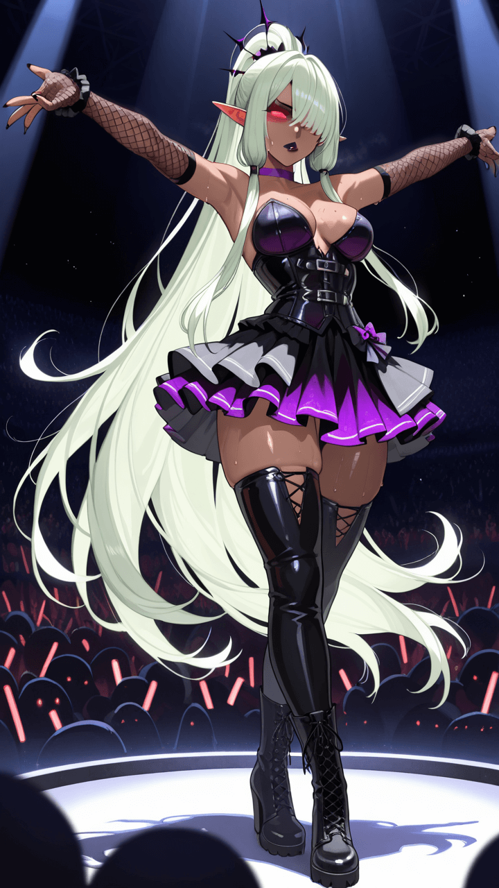 Ylleria Dark Elf Idol