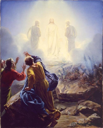 the transfiguration of christ open edition canvas 16 12 x 21 print only art 116 800x