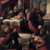 The Presentation of Christ in the Temple Francesco Bassano the Younger Oil Painting