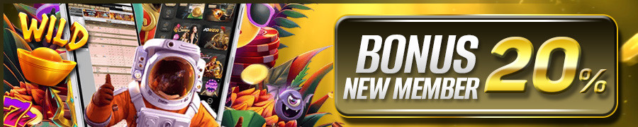 BONUS NEW MEMBER 20%