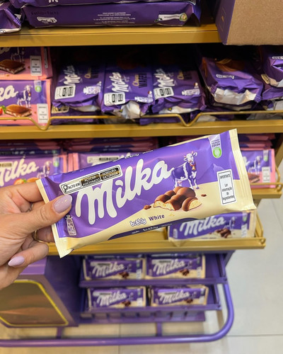 Milka, Chocolate Bubbly White, 95G.jpg