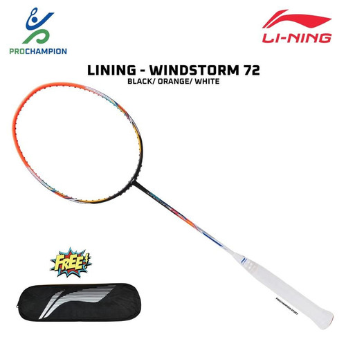 Raket Badminton Lining Windstorm 72 Blk org white.jpg