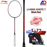 Raket Badminton Lining Ignite 7 Black Red