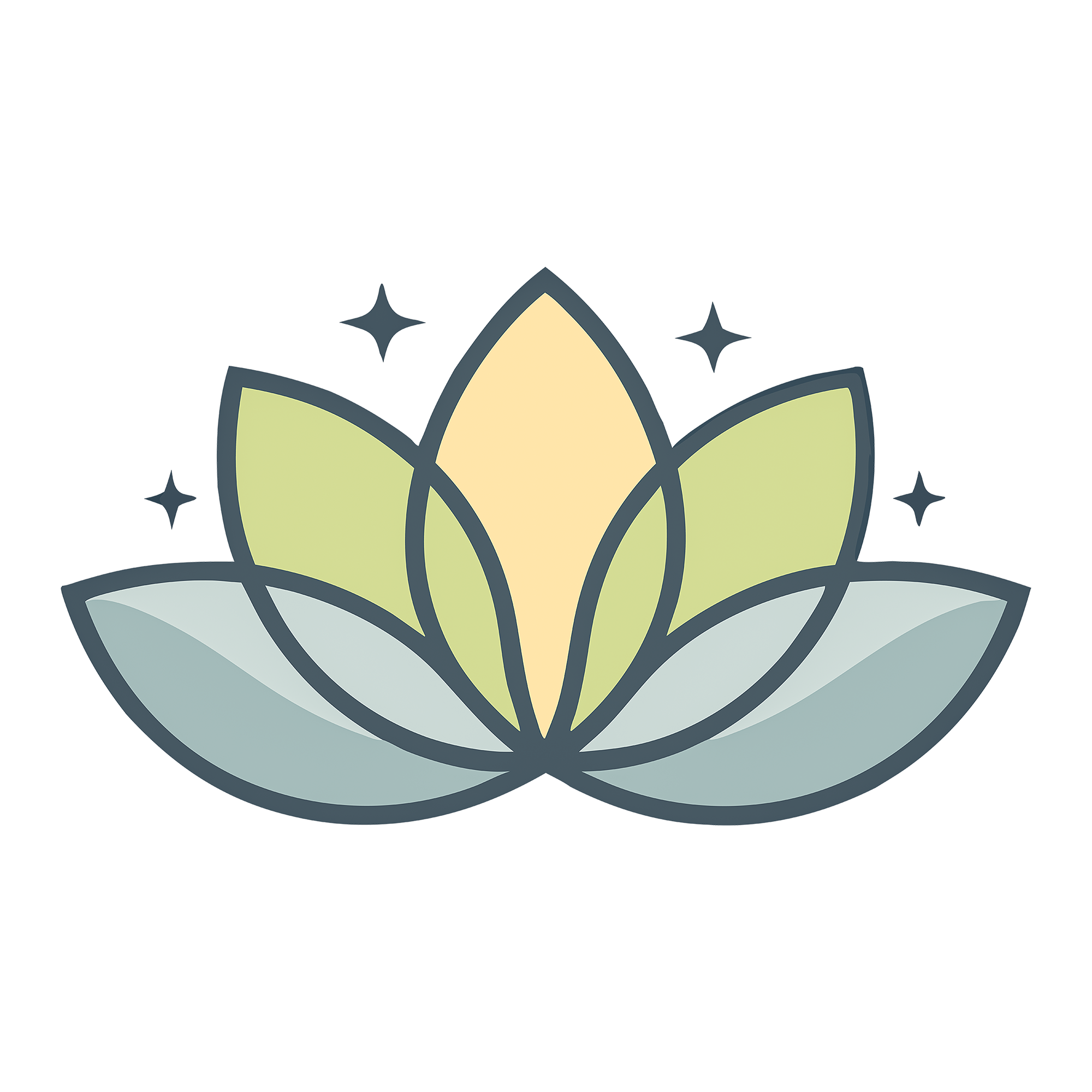 Halyna's Harmony Logo White