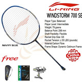 Raket Badminton Windstrom 700 Special Edition navy blue