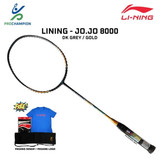 Raket Badminton Lining JOJO 8000 Dk.Grey Gold