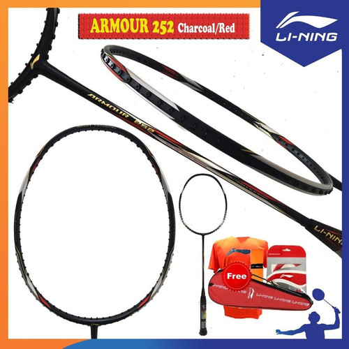 Raket Badminton Lining ARMOUR 252 Charcoal Red.jpg