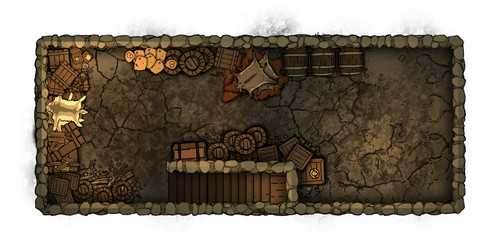 Cabana de Caça, porão.jpg