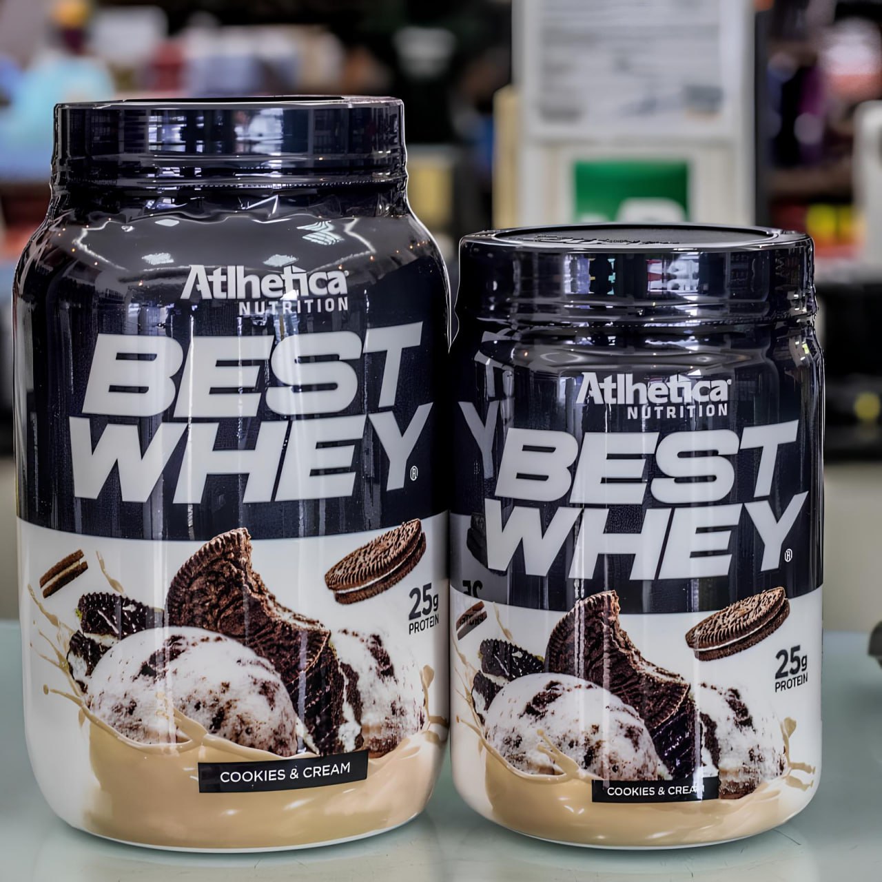 Best Whey Protein Athletica Nutrition 900g Cookies & cream